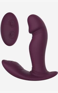 Vibrators Essentials G Spot Hitter With Remote Control Puple