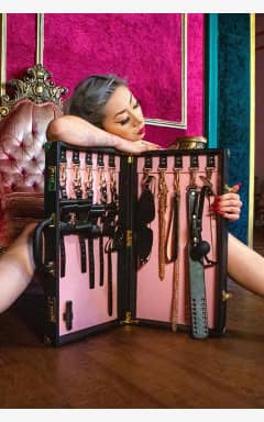 All Temptasia Safe Word Bondage Kit With Suitcase Black