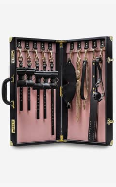 Whips & paddles Temptasia Safe Word Bondage Kit With Suitcase Black