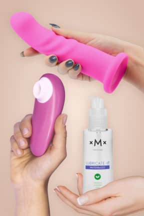 Love Kits Womanizer Starlet 3 Pink, Ladylove Iris, Mshop Care Lube 100ml