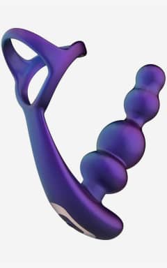 Prostate massagers Hueman Stellar Force Butt Plug With Cockring