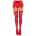 Lace Thigh Tighs And Garterbelt Red