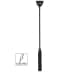 Hidden Desire Extreme Electro Riding Crop Black