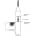 Hidden Desire Extreme Electro Riding Crop Black