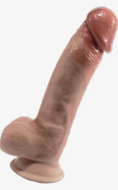 Sex Toys Silexd - Premium Real Skin Model 1 - Flesh - 8"