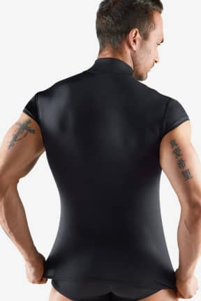 Lingerie Svenjoyment Striped Shirt For Men Black - Sexy for men