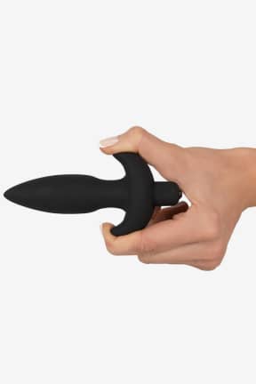 All Black Velvets Vibrating Plug Small