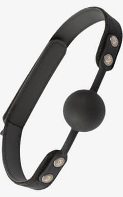 Ball Gags Sei Mio Strictly Come Quietly Soft Strap Silicone Ball Gag