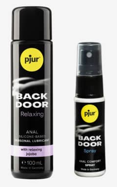 Lubricants Pjur Back Door Anal Comfort Spray & Glide Value Pack