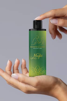 BodyGliss – Massage Oil And Lubricant In 1 - Minty Mojito - 150 ml