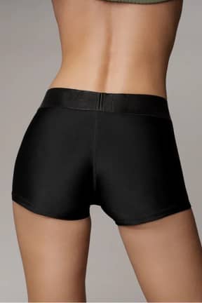 Strapon Ouch! - Vibrating Strap On Boxer - Black