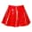 Black Level - Vinyl Skirt - Red - M