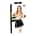Black Level - Vinyl Skirt - Black - L
