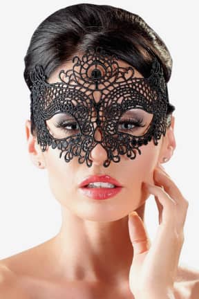 Lingerie Cottelli Accessoires - Lace Mask - Elegant lace mask - perfect for seduction, play and mystery