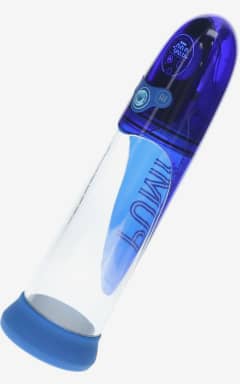 Sex Toys for Couples Pumped - Aqua Pro Submersible Automatic Pump - Blue