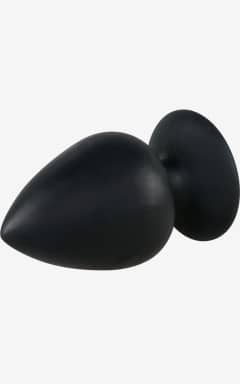 All Black Velvets - Butt Plug Extra - Black