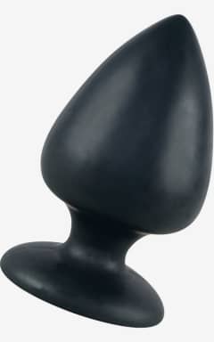 All Black Velvets - Butt Plug Extra - Black
