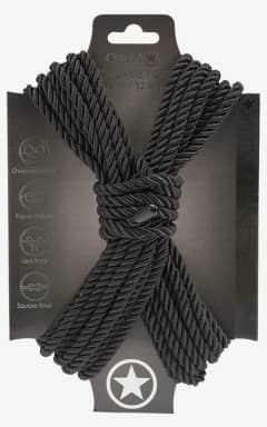 BDSM Ouch! - Polyester Bondage Rope - Black - 10m