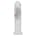 RealCock - LED Vibrating Straight Cock - Transparent - 15cm