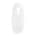 RealCock - LED Vibrating Straight Cock - Transparent - 15cm