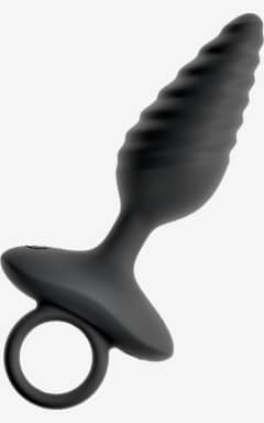 Anal Sex Toys Anos - Flexible Butt Plug Twisted Design With Vibrations