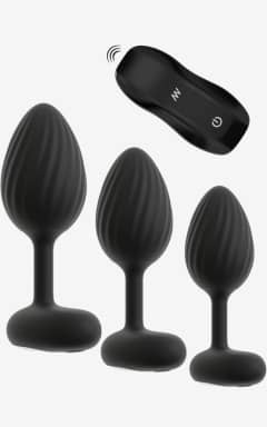 Anal Sex Toys Anos - RC Butt Plug Set With Vibration