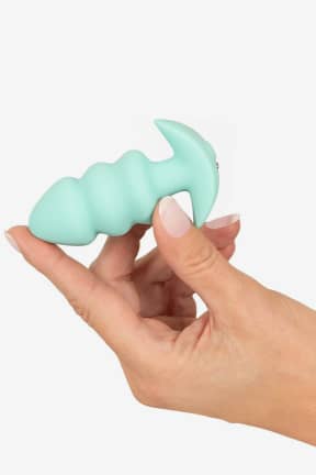 Butt Plugs Cuties - Vibrating Mini Butt Plug - Turquoise