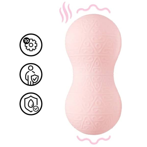 Loveline - Vibrating And Heating Massager - Pink