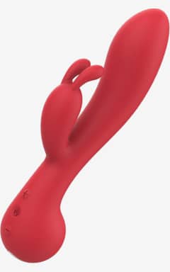 Sex Toys Dreamtoys - Amour - Rabbit Vibe Camille - Red