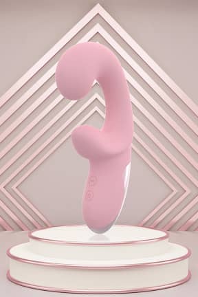 Sex Toys Dreamtoys - Glam - Flexible Duo Vibrator - Pink