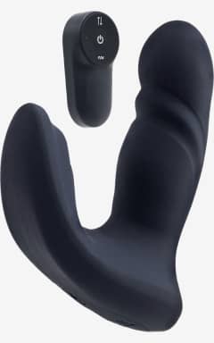 All Dreamtoys - Pulz - Blake Up And Down Duo Vibrator With Remote Control - Blue