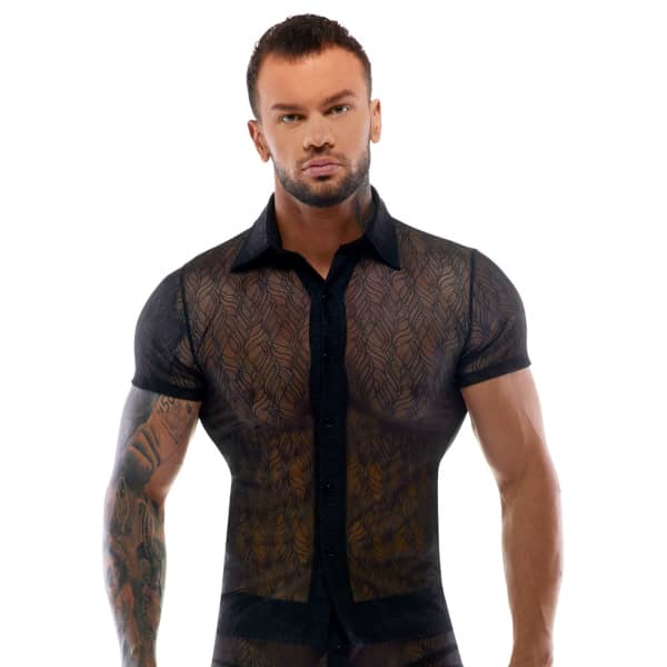 Svenjoyment - Men's Shirt Buttons - Transparent - S