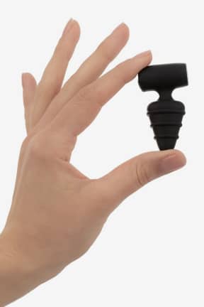 Anal Sex Toys Love In The Pocket - Vibro Love Plug - Black