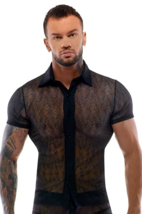 Lingerie Svenjoyment - Men's Shirt Buttons - Transparent - Barely-there clear buttons keep your look seamless, sleek, and deliciously discreet. Light, durable sew-through hold for a smooth finish that stays put.