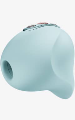 All Fun Factory - Seduction Air Pulse Vibrator - Ice Blue - Targeted air-pulse waves tease you to intense, non-numbing peaks in 11 playful modes. USB-C rechargeable, waterproof, body-safe silicone, plus a bold 25-year warranty.