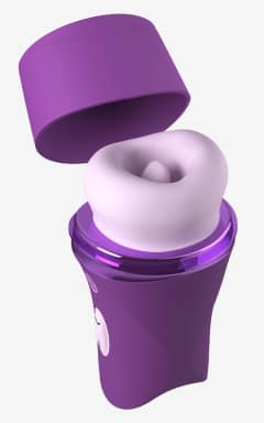 All Fantasy For Her - Lush Kiss Plush - Purple - Plush silicone lips and a teasing, moving tongue pair with layered vibes for lifelike, focused thrills. USB-rechargeable, travel-locked, and discreetly covered, with simple buttons and no app fuss.