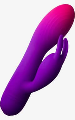 Vibrators Rocks-Off - Glo-Girl Rabbit - Pink/Purple