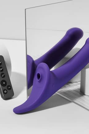All Strap-On-Me - Multi Orgasm Dildo - S - Purple