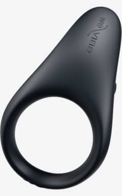 Cock Rings We-Vibe - Verge 2 - Black - Deep, rumbly, app-controlled stimulation exactly where it counts—near or far. Snug, comfy support with 4 intensities, 6 patterns, and waterproof, body-safe silicone.