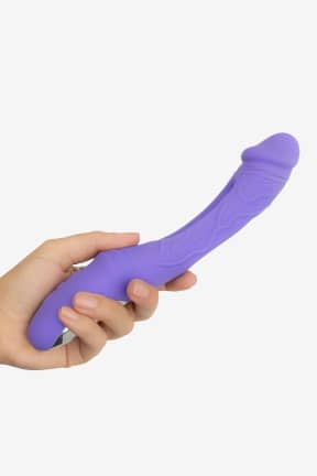 Dildos Good Vibes Only - Flax Vibrating Dildo with G-Spot Stimulator - Curved shaft hits the G-spot just right, with 7 modes that build from tease to wow. Rechargeable, body-safe silicone and splash-proof for clean, carefree play.