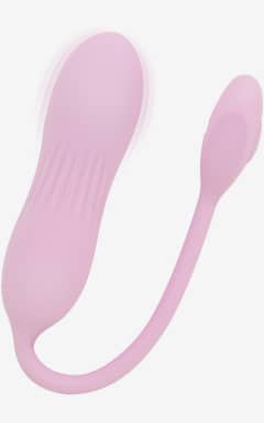 Sex Toys for Couples Good Vibes Only - Siva Vibrating Egg - Soft Silicone Pink