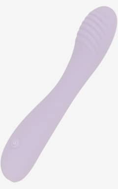 All Good Vibes Only - G-Spot Vibrator - Soft Silicone - Purple - Curved, silky-soft pleasure that hits the sweet spot with a wide 4 cm head. 10 modes, waterproof, USB-C rechargeable - ready for steamy play anywhere.