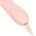 Good Vibes Only - Thrusting Vibrator - Soft Silicone - Pink