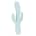 Good Vibes Only - Triple Stimulation Vibe - Soft Silicone - Blue