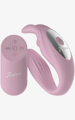 Vibrators Teazers – Bunny Couple Vibrator with Remote – Pink