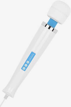 All MyMagicWand - Blue - Plug in and melt into deep, steady power with 6 thrilling speeds and patterns. Luxe silicone head and flexible neck hit the spot, again and again.