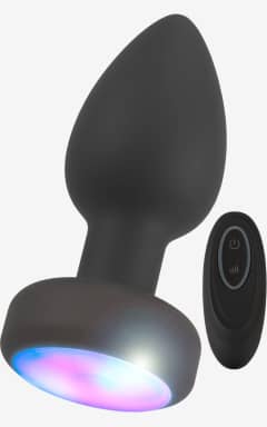 Sex Toys for Men Anos - RC Flashing Butt Plug with Vibration