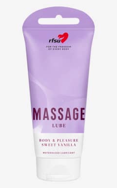All RFSU - Massage Lube - 200 ml - Silky, water-based glide that doubles as a full-body massage gel—never sticky, always smooth. pH-balanced, condom- and toy-friendly, plus a big 200 ml bottle for better value.