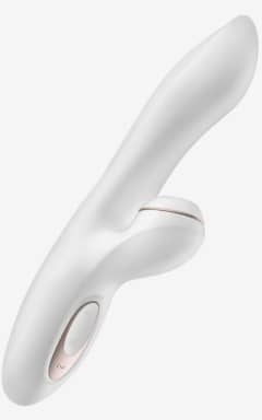 All Satisfyer Pro G-Spot Rabbit - Touch-free Air Pulse teases your clit while the curved shaft hits your G-spot just right.  
Whisper-quiet, waterproof silicone with dual motors, travel lock, and easy USB charging.