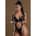 Daring Intimates  - Wetlook Bodysuit With Zipper S/M